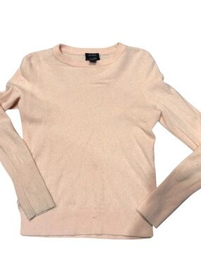 100% cashmere pink sweater s
